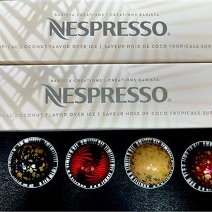 2022 holiday flavours and 2 full coconut sleeves